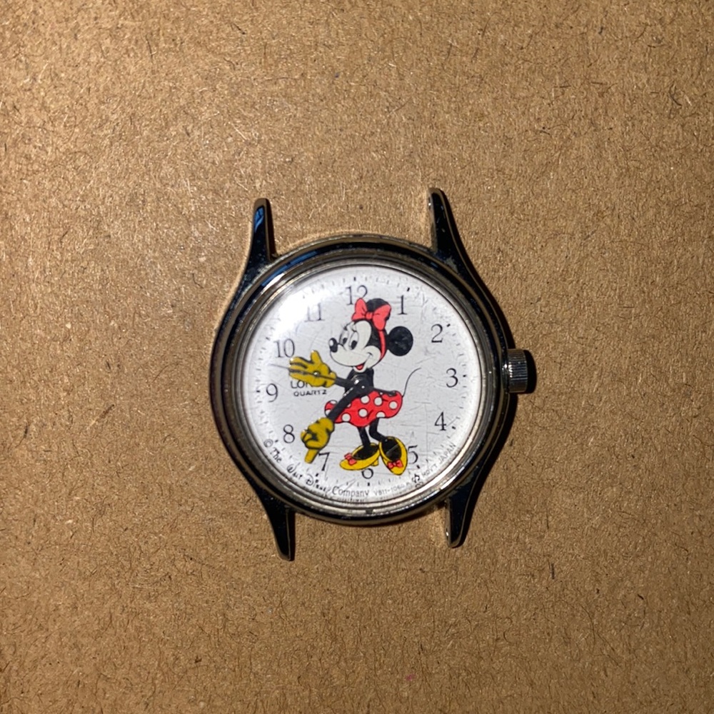 Authentic Mickey Mouse watch clock